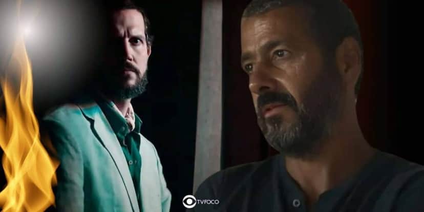Egídio e José Inocêncio em Renascer (Foto: Reprodução / Globo / Montagem TV Foco) Egídio e José Inocêncio em Renascer (Foto: Reprodução / Globo / Montagem TV Foco)