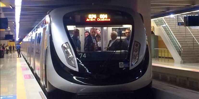 O Rio de Janeiro conta com mais de 650 mil passageiros no metrô por dia (Reprodução: Internet) O Rio de Janeiro conta com mais de 650 mil passageiros no metrô por dia (Reprodução: Internet)