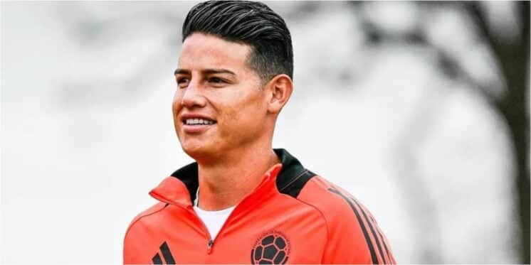 James Rodriguez, meio-campista do São Paulo - (Foto: Reprodução / Internet) James Rodriguez, meio-campista do São Paulo - (Foto: Reprodução / Internet)