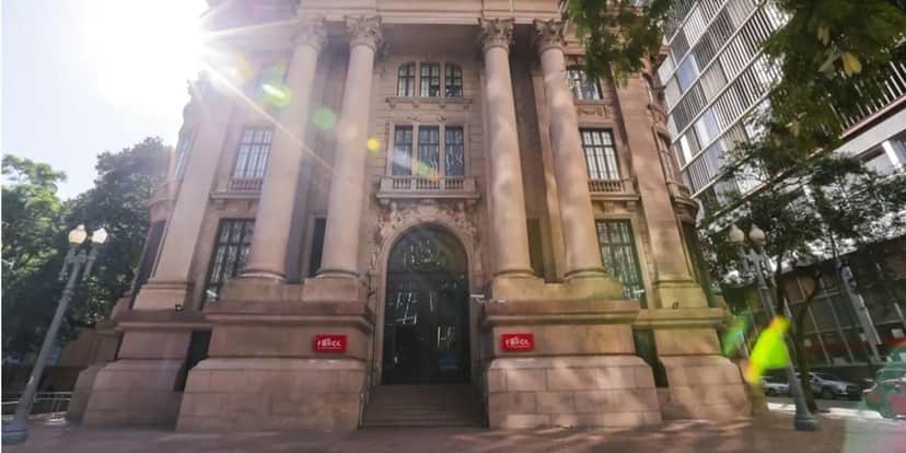Hoje em dia o local é ocupado pelo Santander (Reprodução/Foto: Santander/Divulgação)