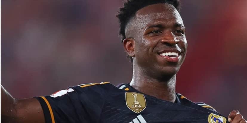 Vinícius Júnior, jogador brasileiro que atua no Real Madrid - (Foto: Reprodução / Internet) Vinícius Júnior, jogador brasileiro que atua no Real Madrid - (Foto: Reprodução / Internet)