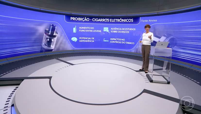 Lo Prete deu 4 alertas feitos pela Anvisa (Foto: Reprodução / Globo) 