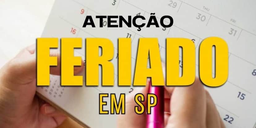 Feriado é confirmado em SP (Foto: Internet) Feriado é confirmado em SP (Foto: Internet)