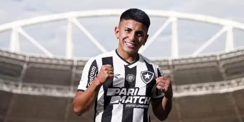 Thiago Almada no Botafogo (Reprodução: Vítor Silva/Botafogo) Thiago Almada no Botafogo (Reprodução: Vítor Silva/Botafogo)