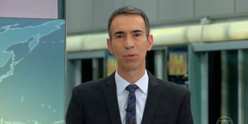 César Tralli comanda todas as manhãs o Jornal Hoje (Reprodução: Globo) César Tralli comanda todas as manhãs o Jornal Hoje (Reprodução: Globo)