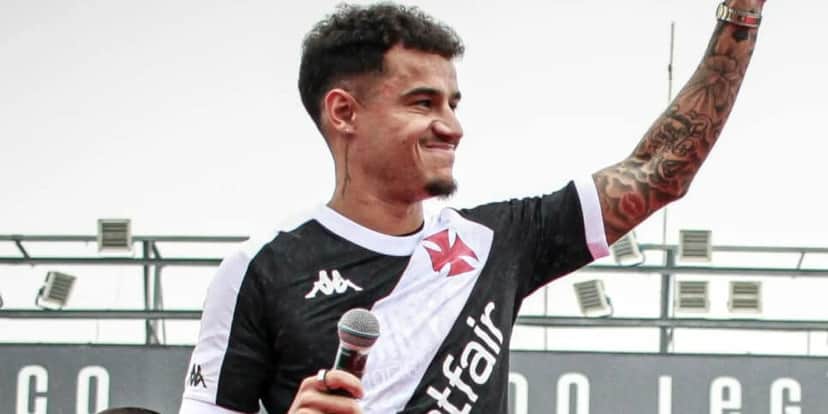 Philippe Coutinho vem preocupando a torcida de futebol do Vasco (Foto: Matheus Lima/Vasco) Philippe Coutinho vem preocupando a torcida de futebol do Vasco (Foto: Matheus Lima/Vasco)