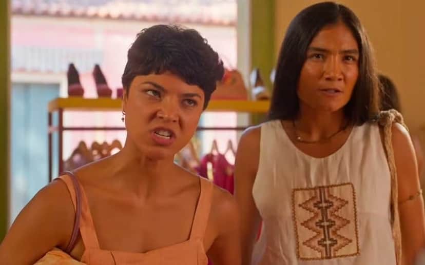 Uma das filhas de Zefa Leonel é filha de Tia Salete (Foto: Reprodução / Globo) Uma das filhas de Zefa Leonel é filha de Tia Salete (Foto: Reprodução / Globo)