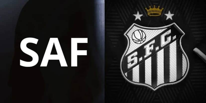 SAF - Santos (Foto: Reprodução, Montagem - TV Foco) SAF - Santos (Foto: Reprodução, Montagem - TV Foco)