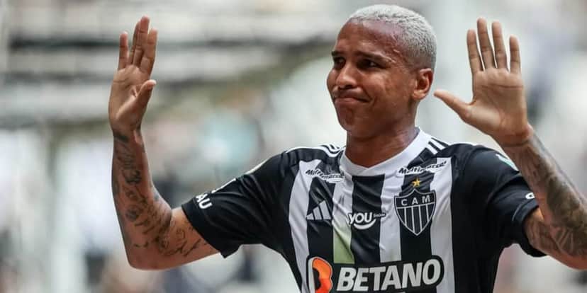 R$5M e Milito desesperado: Deyverson está FORA do Atlético-MG (Foto: Pedro Souza/Atlético) futebol