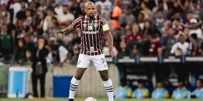 O zagueiro de futebol, Felipe Melo quer renovar com o Fluminense até 2025 (Reprodução: Lucas Merçon) O zagueiro de futebol, Felipe Melo quer renovar com o Fluminense até 2025 (Reprodução: Lucas Merçon)