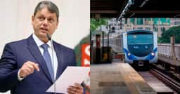 Comunicado de Tarcísio sobre mudança nas linhas de metrô em SP deve ser lida hoje(08)