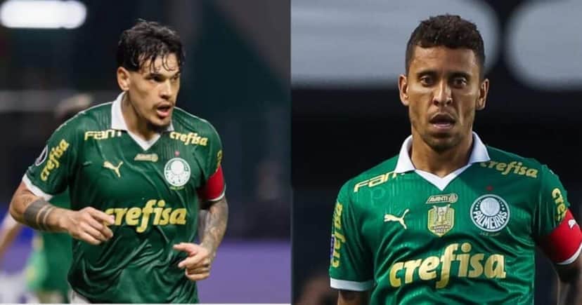 Gustavo Gómez e Marcos Rocha - (Montagem / TV FOCO) Gustavo Gómez e Marcos Rocha - (Montagem / TV FOCO)