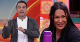 Tadeu decretando FIM, gemido de Gracyanne e +1 briga: 3 bombas incendeiam a madrugada do BBB25 após eliminação