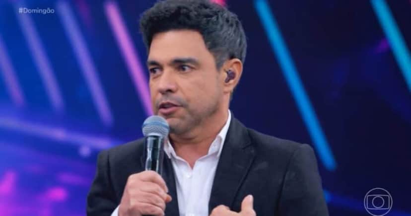 Zezé Di Camargo faz revelação no Domingão com Huck da Globo (Foto: Reprodução/Montagem TV Foco) Zezé Di Camargo faz revelação no Domingão com Huck da Globo (Foto: Reprodução/Montagem TV Foco)