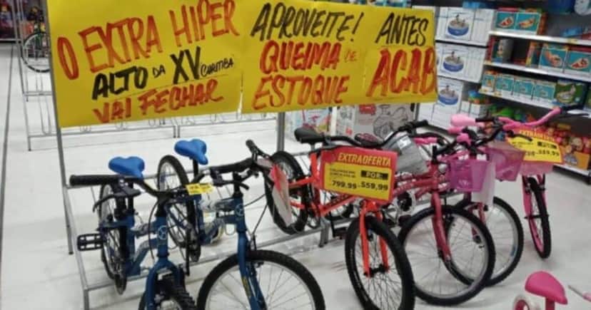 Hipermercado Extra fechou duas lojas em Curitiba em 2021 - Foto: Gerson Klaina/Tribuna do Paraná