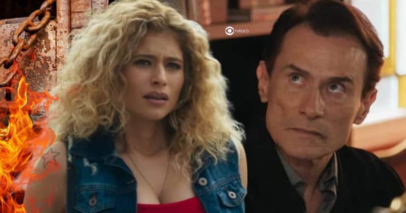 Roxelle e Gerson em Volta por Cima (Foto: Reprodução / Globo / Montagem TV Foco) Roxelle e Gerson em Volta por Cima (Foto: Reprodução / Globo / Montagem TV Foco)