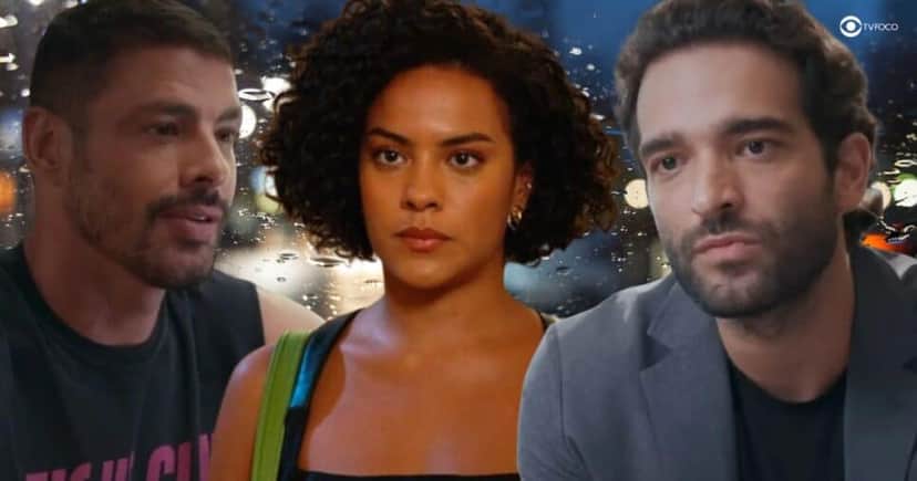 César, Fátima e Afonso em Vale Tudo (Foto: Reprodução / Globo / Montagem TV Foco)