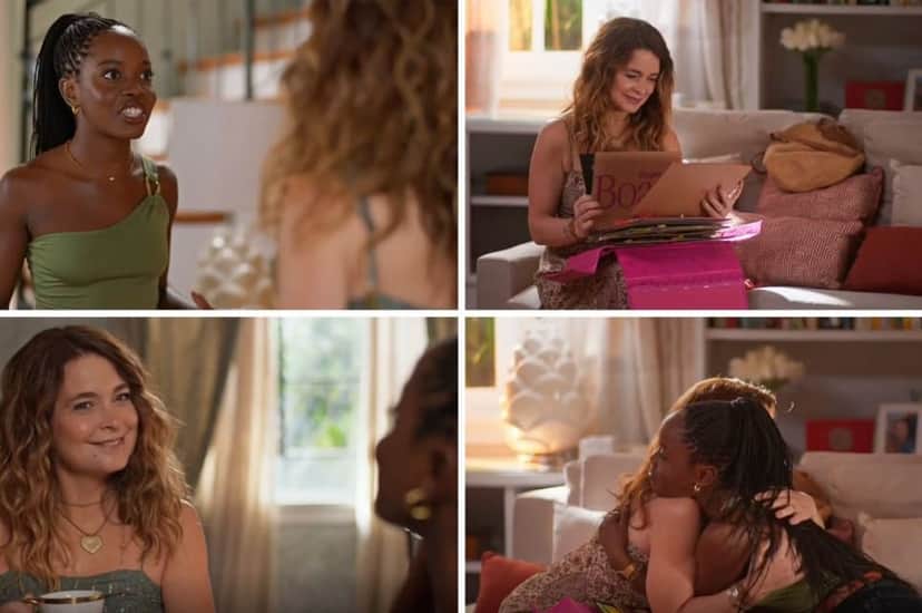 Leona (Clara Moneke) e Filipa (Cláudia Abreu) em Dona de Mim (Foto: Reprodução / Globo) Leona (Clara Moneke) e Filipa (Cláudia Abreu) em Dona de Mim (Foto: Reprodução / Globo)