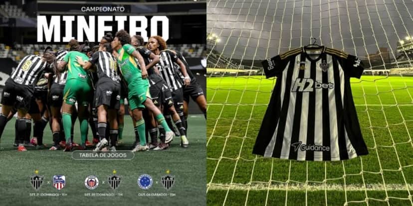 Atlético-MG feminino voltará a campo pelo campeonato estadual (Reprodução: Instagram) Atlético-MG feminino voltará a campo pelo campeonato estadual (Reprodução: Instagram)