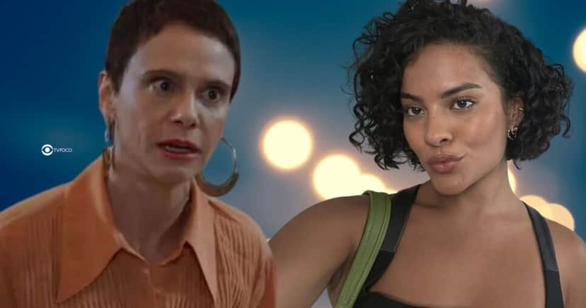 Celina e Fátima em Vale Tudo (Foto: Reprodução / Globo / Montagem TV Foco) Celina e Fátima em Vale Tudo (Foto: Reprodução / Globo / Montagem TV Foco)