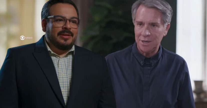 Freitas e Eugênio em Vale Tudo (Foto: Reprodução / Globo / Montagem TV Foco) Freitas e Eugênio em Vale Tudo (Foto: Reprodução / Globo / Montagem TV Foco)