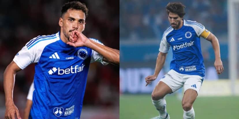 Eduardo e Lucas Silva são desfalques contra o Bahia (Reprodução: Instagram) Eduardo e Lucas Silva são desfalques contra o Bahia (Reprodução: Instagram)