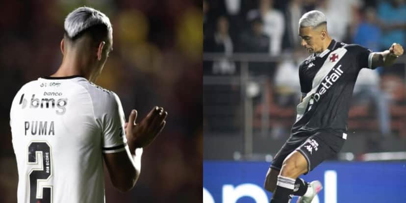 Puma Rodríguez pode não renovar com o Vasco para 2026 (Reprodução: Instagram) Puma Rodríguez pode não renovar com o Vasco para 2026 (Reprodução: Instagram)