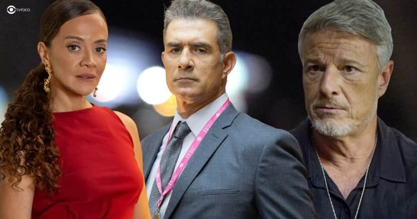 Tânia, Ricardo e Jaques em Dona de Mim (Foto: Reprodução / Globo / Montagem TV Foco) Tânia, Ricardo e Jaques em Dona de Mim (Foto: Reprodução / Globo / Montagem TV Foco)