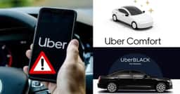 “Não serão aceitos”: Uber comunica novas regras ao Comfort e Black com proibição a motoristas
