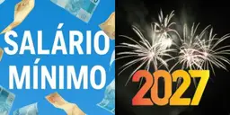 Salário mínimo: Projeção para 2027 traz novo valor maior que o esperado