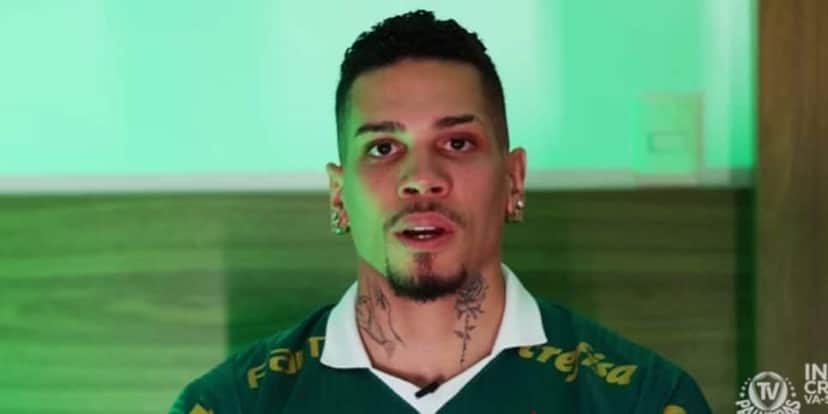 Paulinho no Palmeiras (Reprodução: Youtube) Paulinho no Palmeiras (Reprodução: Youtube)