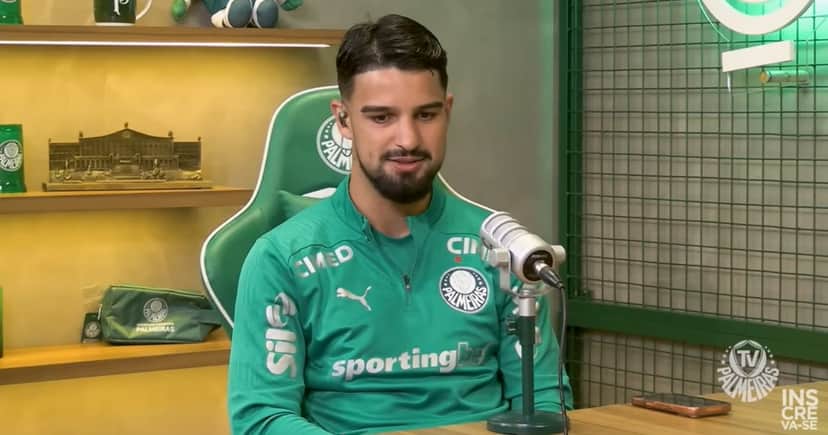Flaco López (Foto: Palmeiras TV) Flaco López (Foto: Palmeiras TV)
