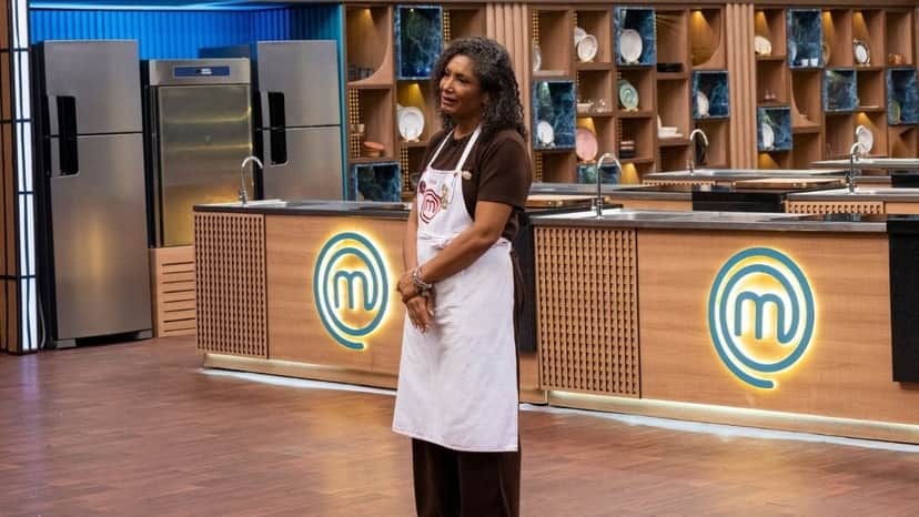 Aline eliminada do MasterChef Brasil (Foto: Reprodução/ Band) Aline eliminada do MasterChef Brasil (Foto: Reprodução/ Band)