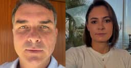 Flávio Bolsonaro pede desculpas publicamente à Michelle e reação da madrasta surpreende