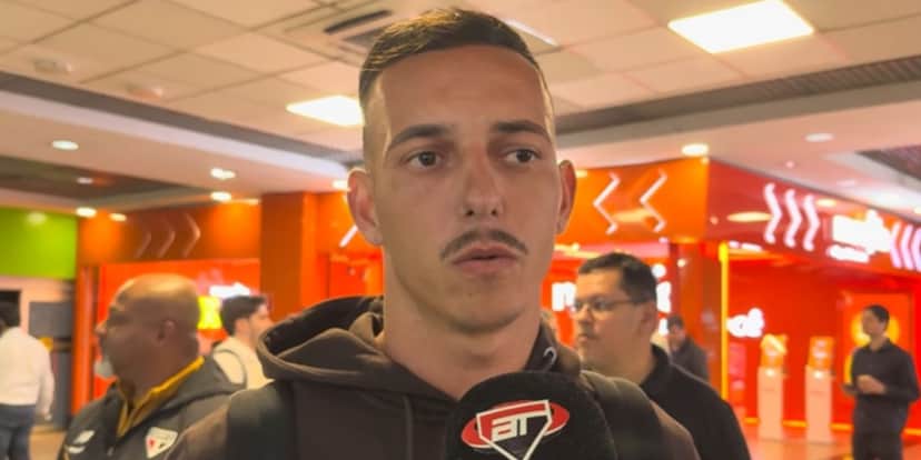 Iago é o novo reforço do São Paulo (Reprodução: AT / Youtube) Iago é o novo reforço do São Paulo (Reprodução: AT / Youtube)