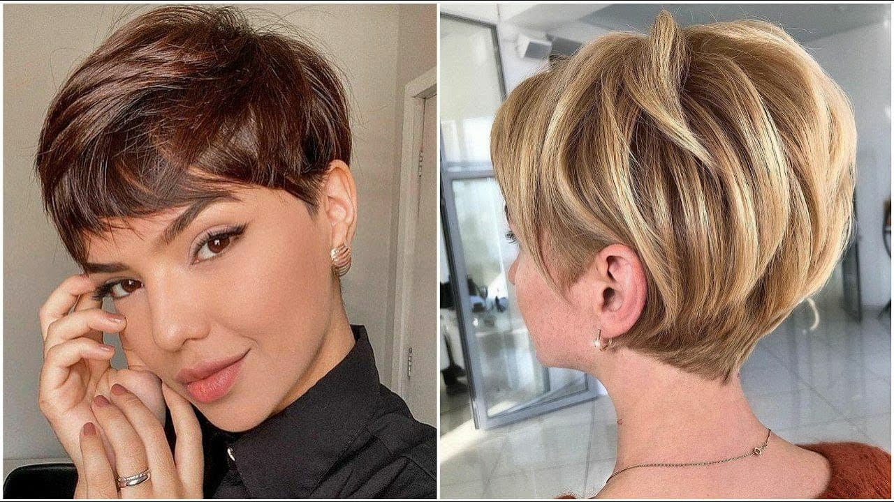Corte de cabelo Pixie (Foto Reprodução/Montagem/Youtube) Corte de cabelo Pixie (Foto Reprodução/Montagem/Youtube)