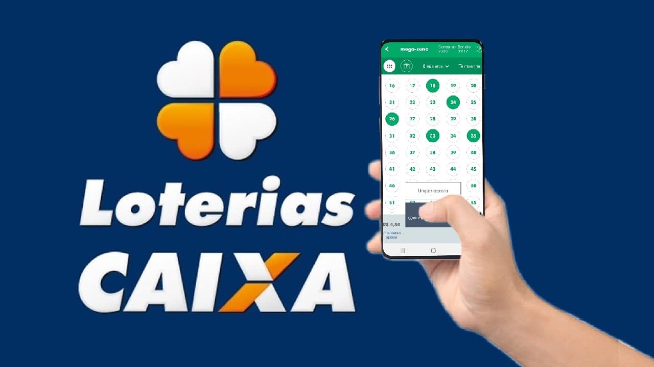 App da Loterias Caixa (Foto Reprodução/Youtube) App da Loterias Caixa (Foto Reprodução/Youtube)