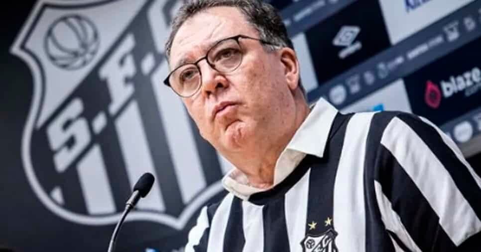 Marcelo Teixeira, presidente do Santos (Foto: Raul Baretta/ Santos) Marcelo Teixeira, presidente do Santos (Foto: Raul Baretta/ Santos)