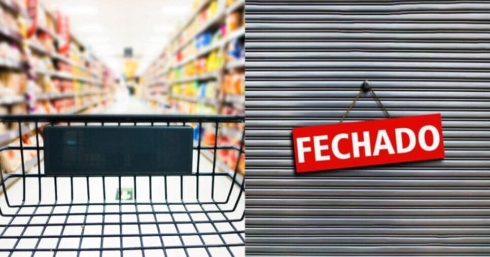 Supermercado famoso confirma FIM de serviço em unidade - (Montagem / TV FOCO)