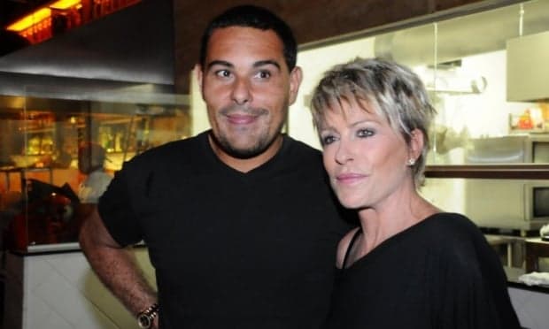 Ana Maria Braga e Marcelo Frisoni Ana Maria Braga e Marcelo Frisoni