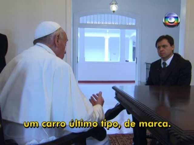 "Fantástico" fura o mundo com o pontífice "Fantástico" fura o mundo com o pontífice