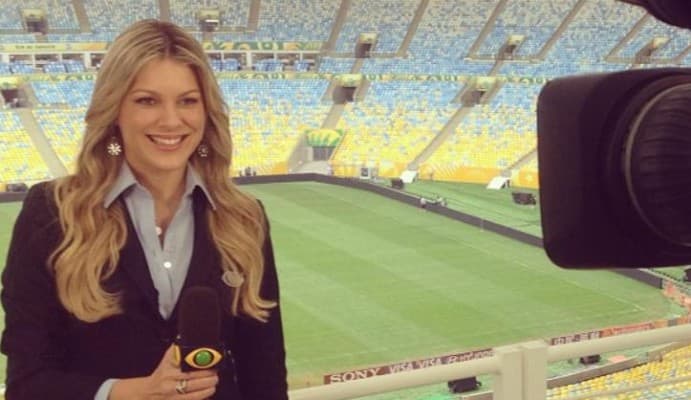 Band envia nota em defesa de Renata Fan devido o seu comportamento na transmissão da Copa do Mundo