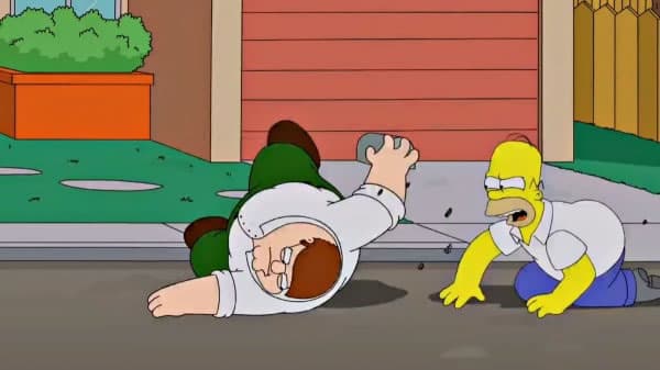 Fox divulga imagens promocionais do episódio especial de “Uma Família da Pesada” que contará com a participação da família Simpson