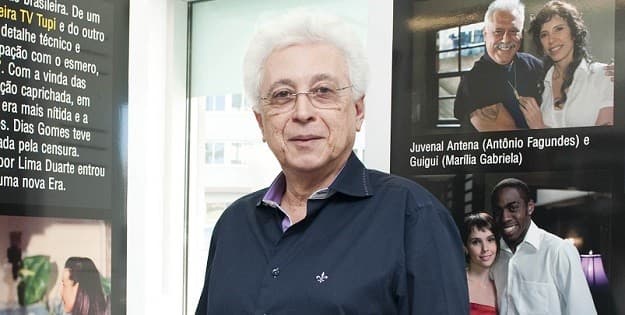 Aguinaldo Silva admite estresse em relação ao que vai acontecer hoje em ‘‘Império’’