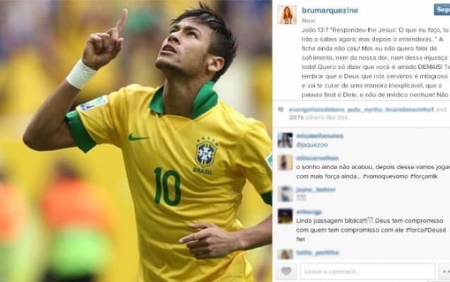 Bruna Marquezine posta depoimento sobre Neymar: "A ficha ainda não caiu!"
