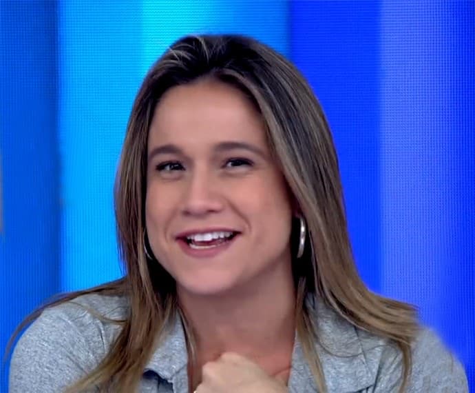 "Não tenho paciência", diz Fernanda Gentil ao ser interrompida por Otaviano Costa no "Vídeo Show"