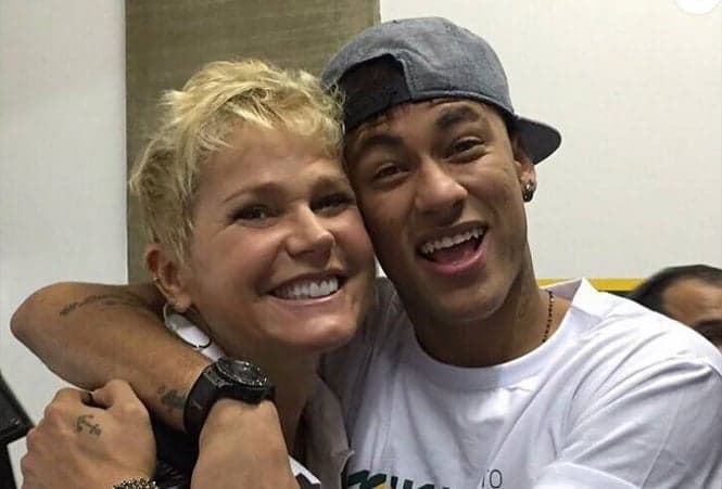 Xuxa grava entrevista com Neymar, faz pedido e recebe críticas; saiba porque!