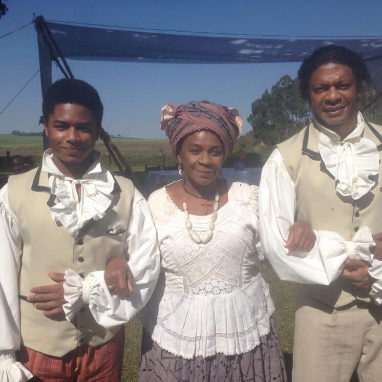 Gravações de "Escrava Mãe" estão a todo vapor; confira fotos dos bastidores