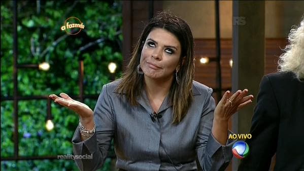 Briguenta, Mara Maravilha está sendo ela mesma na “Fazenda”