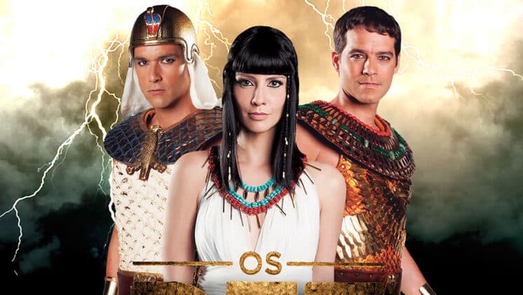 "Os Dez Mandamentos" é a novela mais vendida da Record em menos tempo